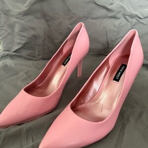Nine West Pink Pointed-Toe High Heel Pumps